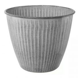 Topf Steel-Pot "Vintage", white stone - 28 x 24 cm