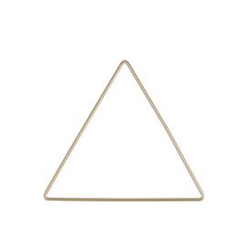 Dreieck zum Hängen, gold - 30 x 0.5 x 17.5 cm